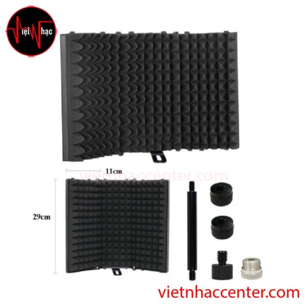 Màng Vách Chắn Tiêu Âm Micro SIC-03 Vocal Booth 3 cánh