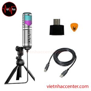 Micro thu Âm Dr Mic DR-9 USB Có Đèn Led RGB