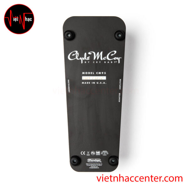 Pedal Dunlop CM95 Clyde McCoy Cry Baby Wah