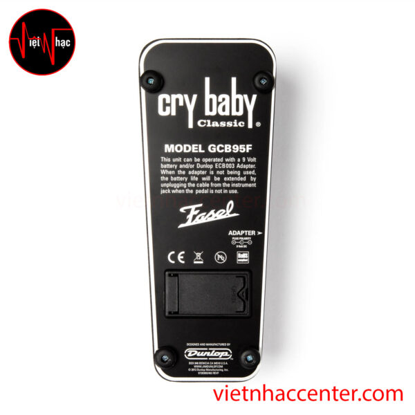 Pedal Dunlop GCB95F Cry Baby Classic Wah