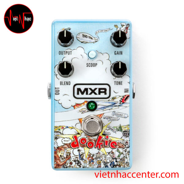 Pedal Guitar Effecct MXR DD25 Green Day Dookie Drive