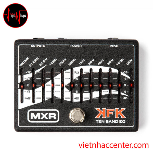 Pedal Guitar MXR KFK1 Kerry King Ten Band EQ