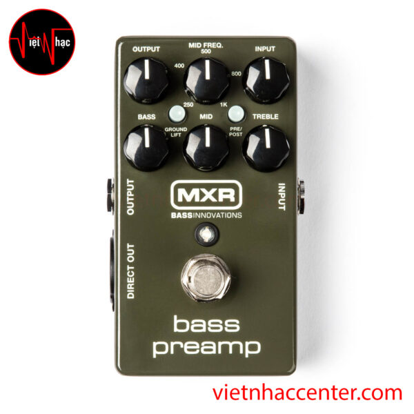 Pedal MXR M81 Bass Preamp