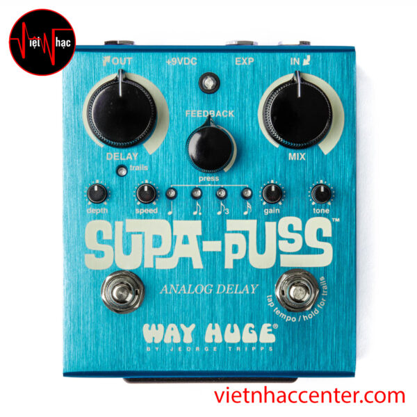 Pedal Way Huge WHE707 Supa-Puss Analog Delay with Tap Tempo