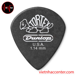 Phím Gảy Guitar Dunlop Tortex Jazz III 1.14mm Pitch Black