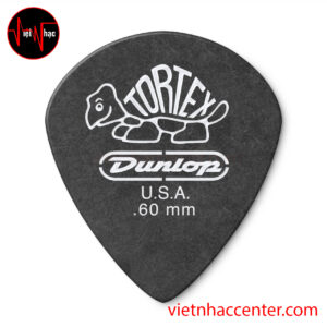 Phím Gảy Guitar Dunlop Tortex Jazz III .60mm Pitch Black