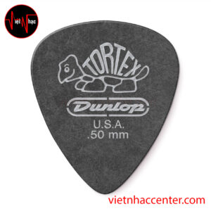 Phím Gảy Guitar Dunlop Tortex Standard .50mm Pitch Black