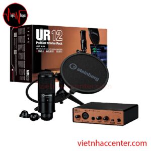Soundcard Steinberg UR12B PS Audio Interface Podcast Starter Pack