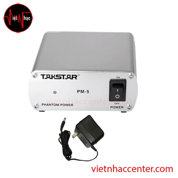 Takstar PM5 Nguồn Phantom 48V Cho Micro Condenser