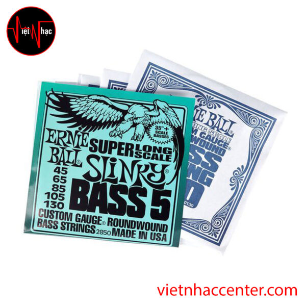 Dây Đàn Guitar Bass Ernie Ball 2850, 45-130