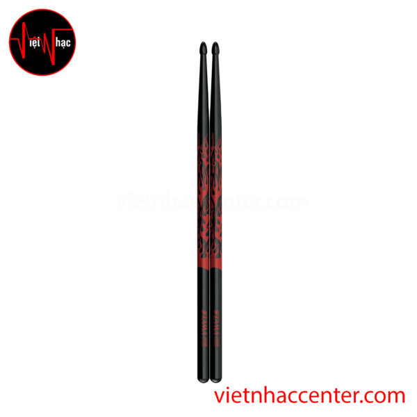 Dùi Trống Tama 7A-F-BR Design Stick Series Rhythmic Fire Drum Sticks