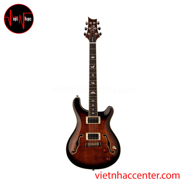 Guitar Điện PRS SE Hollowbody II Piezo - Black Gold Burst