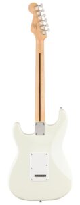 Guitar Điện Squier FSR Sonic Stratocaster HSS MN WPG Artic White