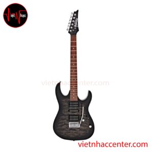 Guitar Điện Super Strat Ibanez Gio GRX70QA – Transparent Black Sunburst