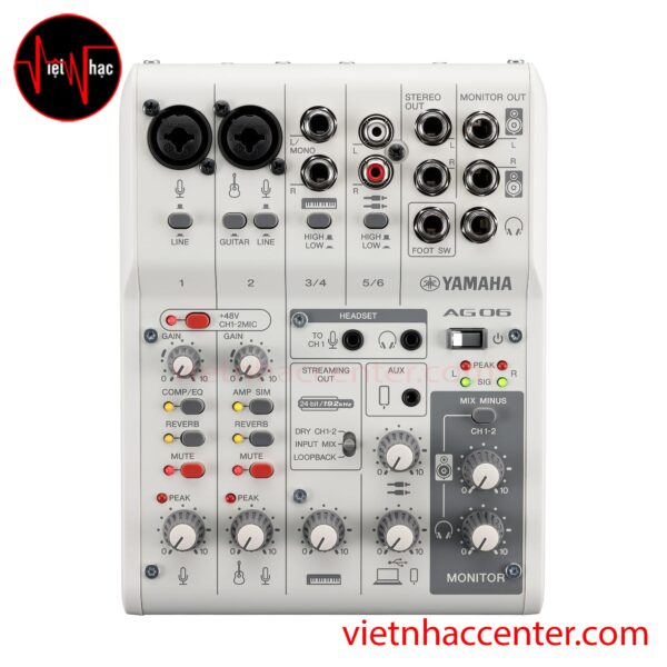Mixer Live Stream Yamaha AG06MK2