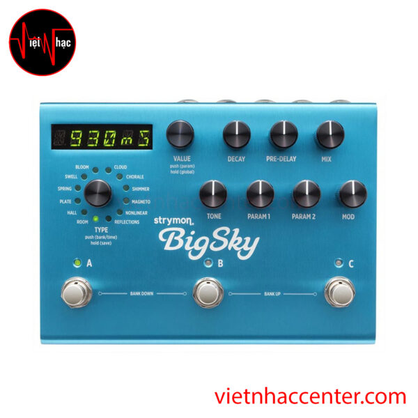 Pedal Guitar Strymon BigSky Reverb