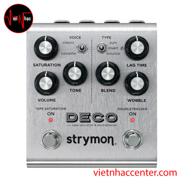 Pedal Guitar Strymon DECO 2FSR Tape Saturation & Doubletracker