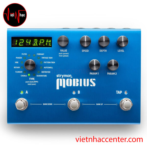 Pedal Guitar Strymon Mobius