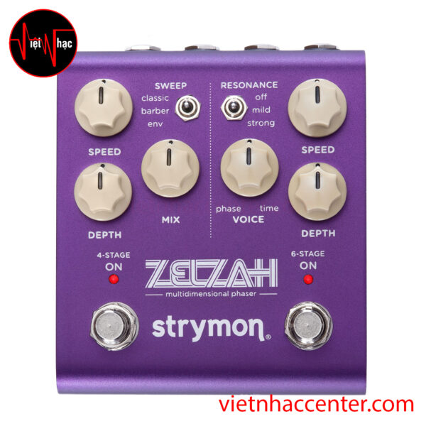 Pedal Guitar Strymon Zelzah Multidimensional Phaser