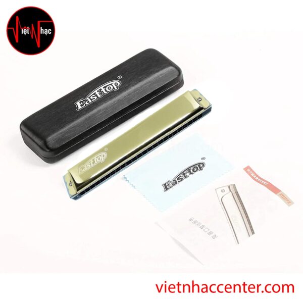 Tremolo Harmonica C EASTTOP T2403 GOLD