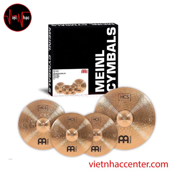 Bộ Cymbal Meinl HCSB141620 HCS Bronze ((14HiHat, 16Crash, 20Ride)