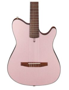 Guitar Điện Nylon Ibanez FRH10N RGF Thinline Nylon Acoustic-electric Guitar - Rose Gold Metallic Flat🔍