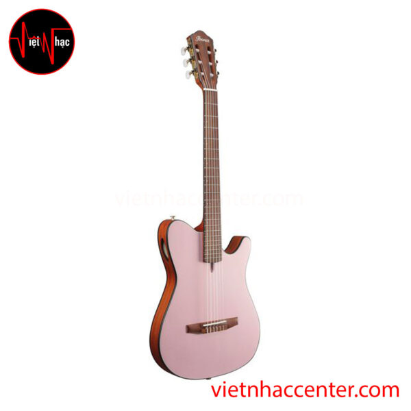 Guitar Điện Nylon Ibanez FRH10N RGF Thinline Nylon Acoustic-electric Guitar - Rose Gold Metallic Flat🔍