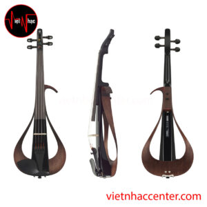 Violin Điện Yamaha YEV104 Electric Violin – Black Lacquer