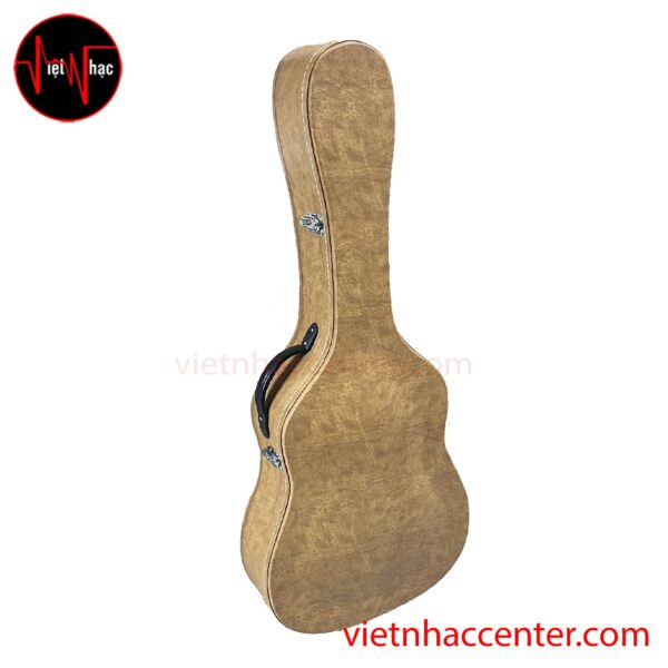 Hộp Đàn Guitar Acoustic VN Cao Cấp Vàng Bò