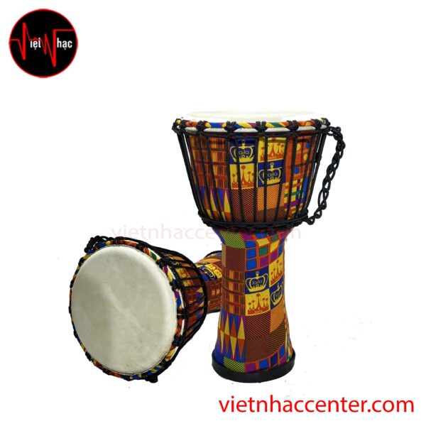 Trống Djembe Gỗ LaiLa Crown 8Inch