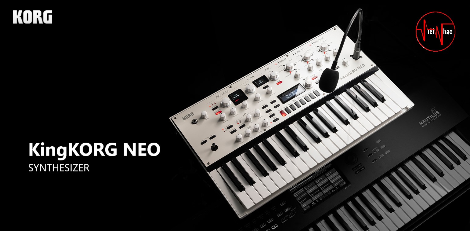 Virtual Analog Synthesizer/ Vocoder Korg KingKORG Neo 37-Phím