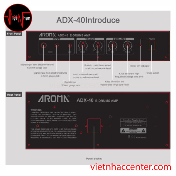 Amplifier Aroma ADX-40