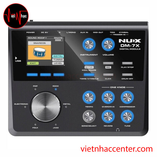 Trống Điện Nux DM-7X