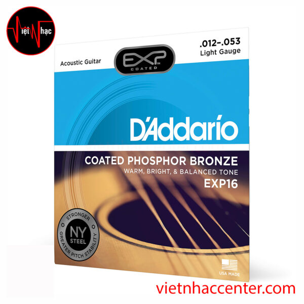 Dây Đàn Guitar Acoustic D'Addario EXP16