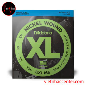 Dây Đàn Guitar Bass D’Addario EXL165 Nickel Wound