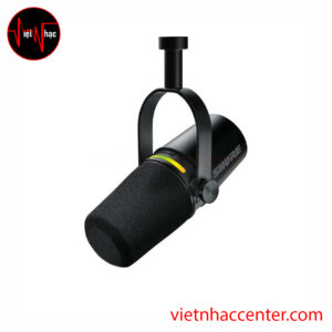 Micro Thu Âm Podcast Dynamic Shure MV7+ Black