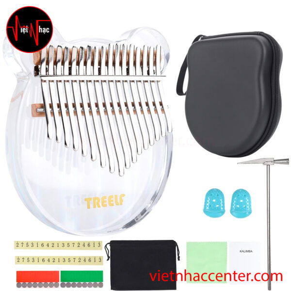 Đàn Kalimba Trong Suốt 17 Phím TREELF TF-17C