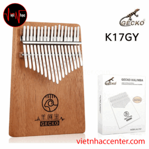 Đàn Kalimba 17 Phím Gecko K17GY Solid Mahogany