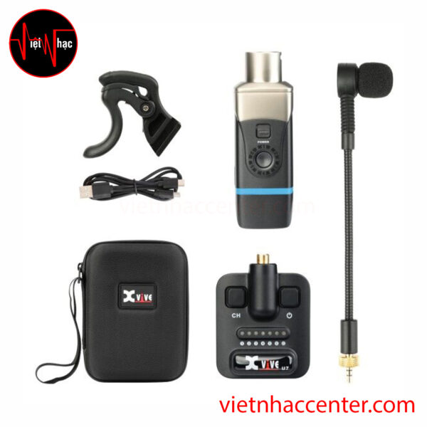 Micro Không Dây Xvive U7 Saxophone and Trumpet Wireless System