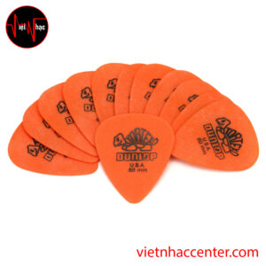 Bộ Phím Gảy Guitar Dunlop Tortex Standard .60mm Orange (12 Phím)