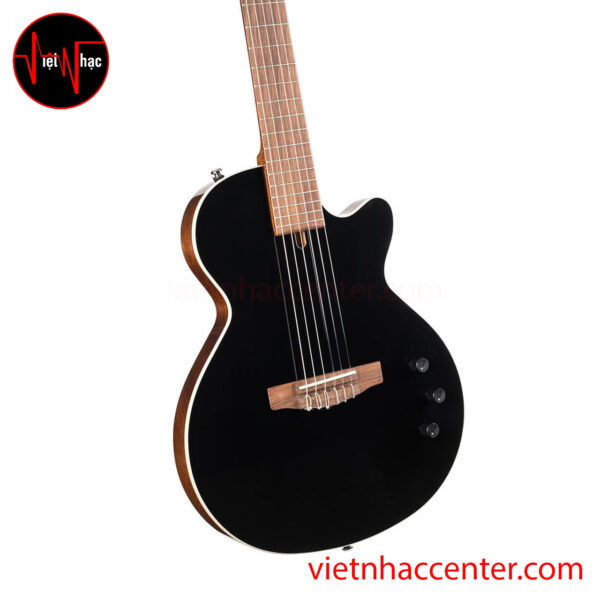 Guitar Điện Silent Cort Sunset Nylectric II Black