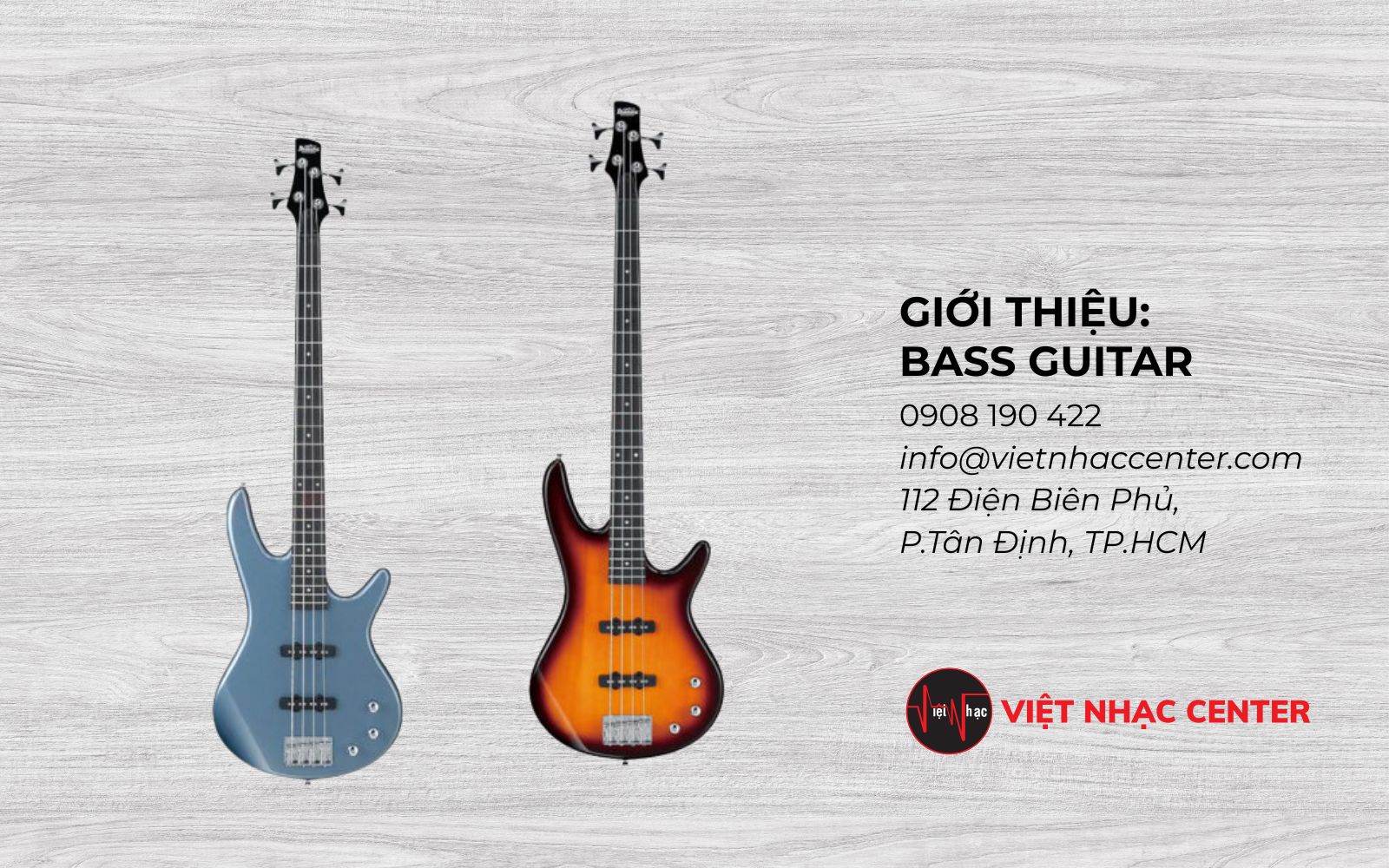 BASS GUITAR: Nhạc Cụ Tạo Nhịp Điệu và Độ Sâu Âm Thanh