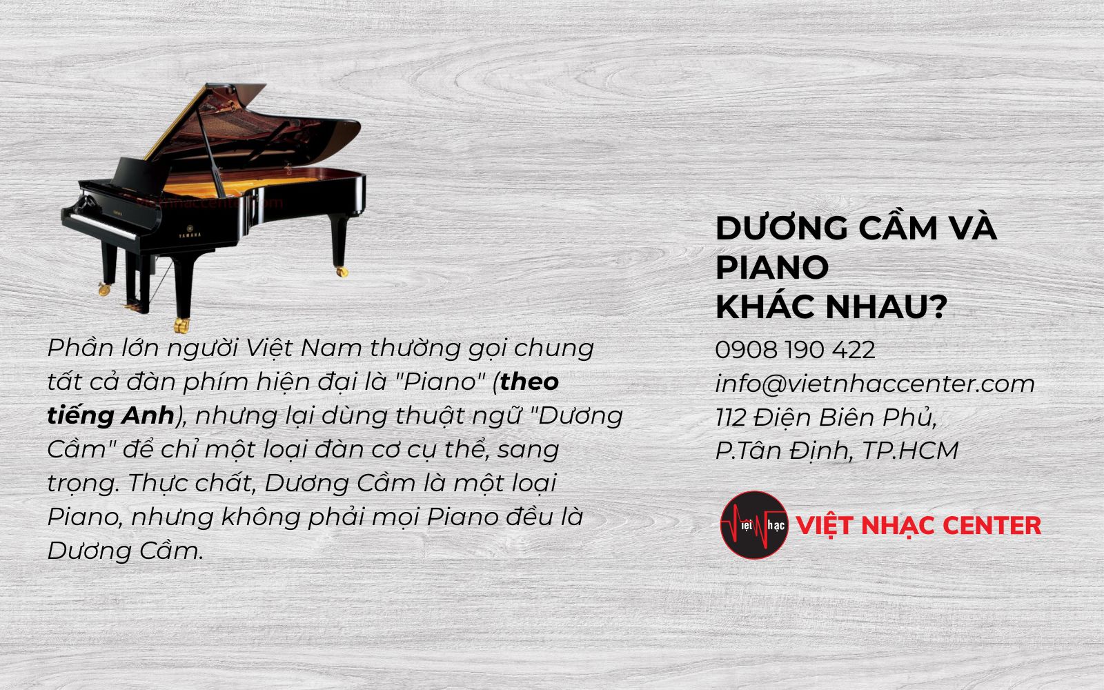 Dương Cầm và Piano Khác Nhau? Sự Nhầm Lẫn Phổ Biến Nhất Về Nhạc Cụ Phím