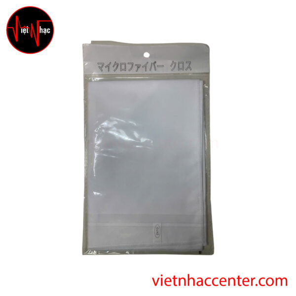 Khăn Lau Vải Mịn Chuyên Vệ Sinh Piano Trắng