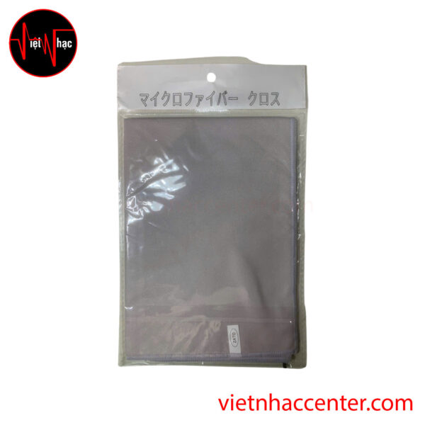 Khăn Lau Vải Mịn Chuyên Vệ Sinh Piano Xám