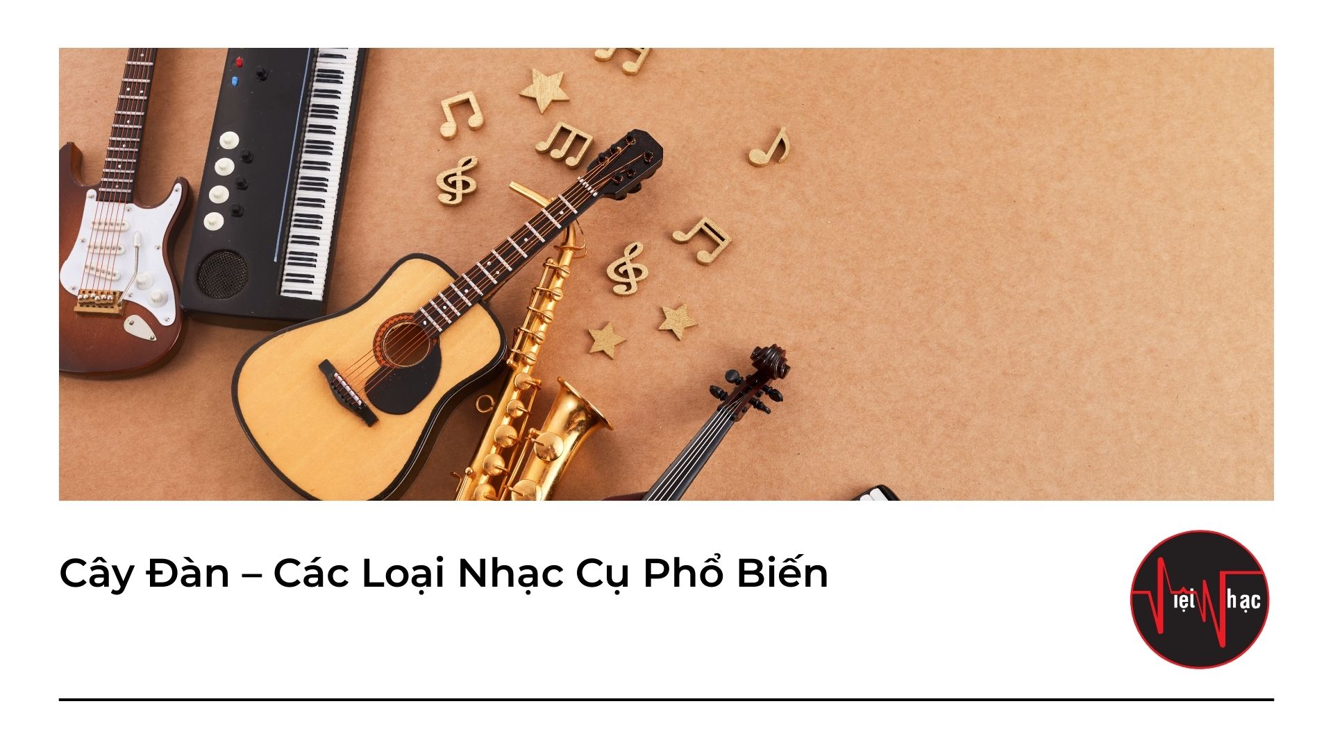 Cây Đàn – Các Loại Nhạc Cụ Phổ Biến