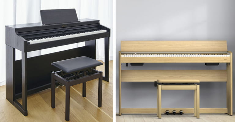 Roland F701 vs RP701