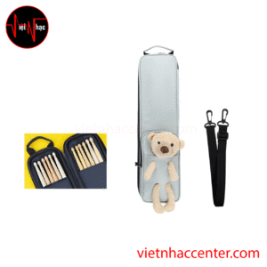Túi Đựng Dùi Trống Gấu Màu Xanh