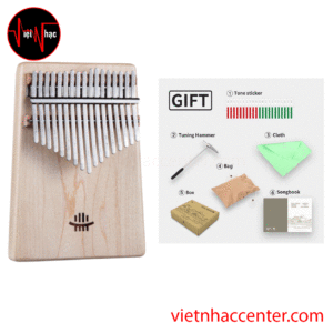 Đàn Kalimba 17 Phím Hluru KF17-Maple Square Plate