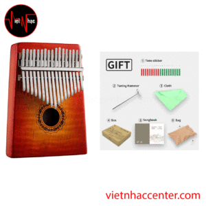 Đàn Kalimba Huashu Hollow Maple Red KG17-gRed 17 Phím